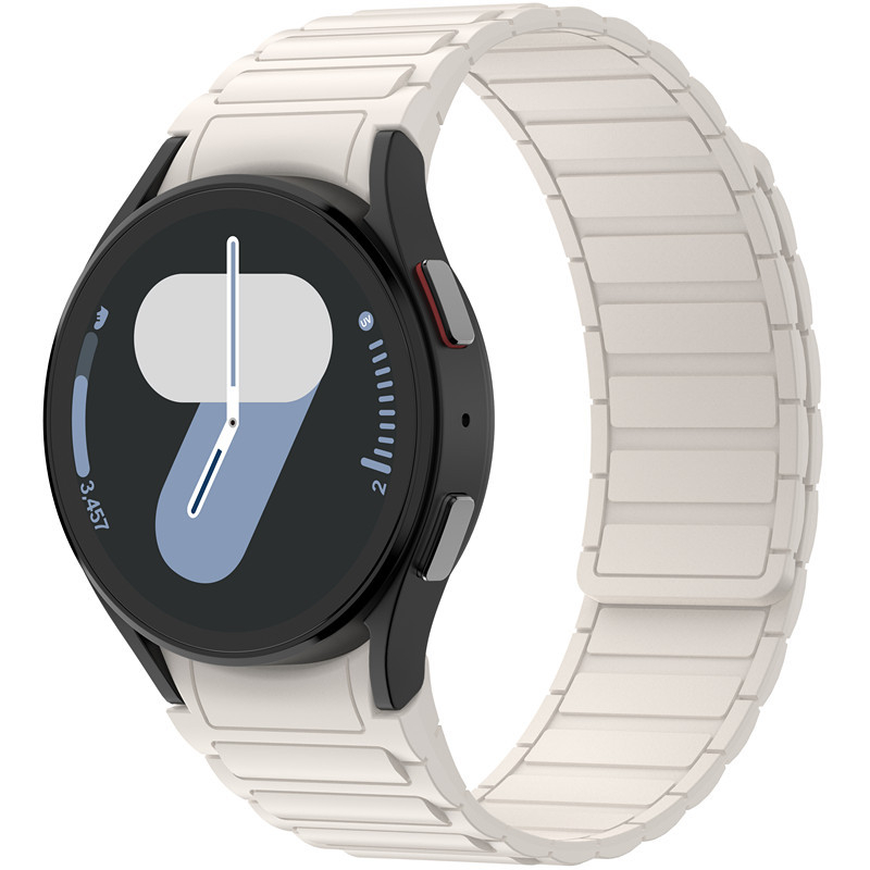 Silikonska narukvica za sat s magnetskom kopčom, 18/20/22 mm, kompatibilna sa Samsung Galaxy Watch