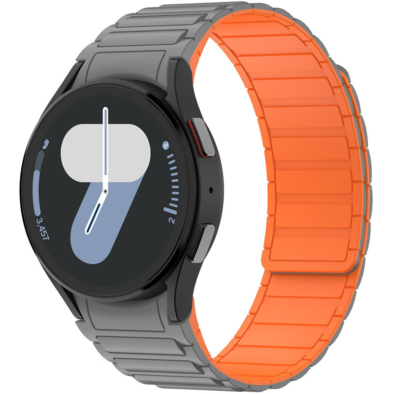 Silikonska narukvica za sat s magnetskom kopčom, 18/20/22 mm, kompatibilna sa Samsung Galaxy Watch