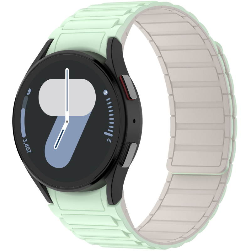 Silikonska narukvica za sat s magnetskom kopčom, 18/20/22 mm, kompatibilna sa Samsung Galaxy Watch