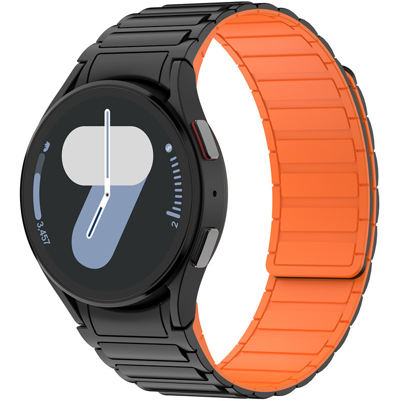 Silikonska narukvica za sat s magnetskom kopčom, 18/20/22 mm, kompatibilna sa Samsung Galaxy Watch