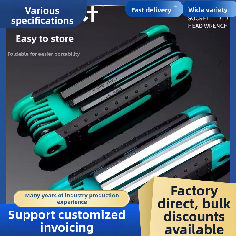 Sada vnútorných šesťhranov – Chromium Vanadium Alloy Steel, vnútorná šesťhranná hlava, Značka: Other