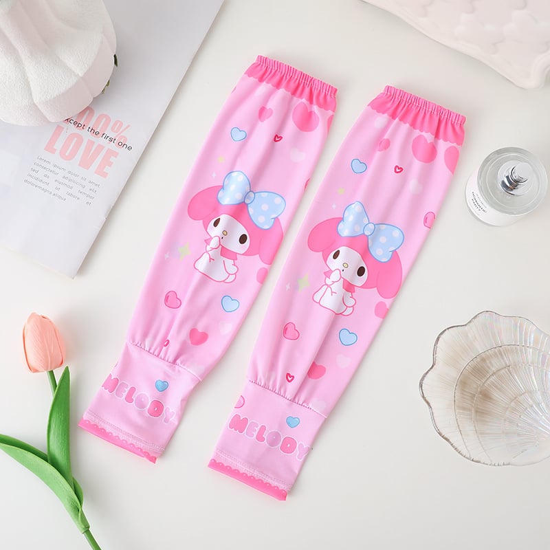 Bērnu UV aizsardzības Ice Silk rokas piedurknes, elpojošas vasaras brīvā piegriezuma, poliestera-viskoze maisījums