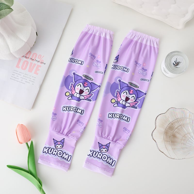 Bērnu UV aizsardzības Ice Silk rokas piedurknes, elpojošas vasaras brīvā piegriezuma, poliestera-viskoze maisījums