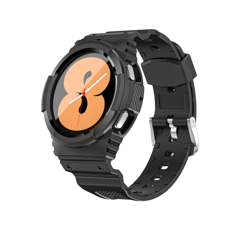 TPU futrola s integriranim prozirnim remenom za Samsung Galaxy Watch4/5 – sportski stil; materijal TPU; kompatibilnost: Galaxy Watch4/5