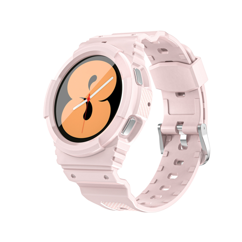TPU futrola s integriranim prozirnim remenom za Samsung Galaxy Watch4/5 – sportski stil; materijal TPU; kompatibilnost: Galaxy Watch4/5