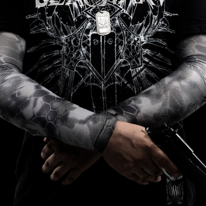 Chief Outdoor Μανίκια Χεριών με Μοντέλο Python – UV Προστασία, Ύφασμα Ice Silk, Spandex/Lycra, Εκτύπωση Λογοτύπου, Παραμετροποίηση