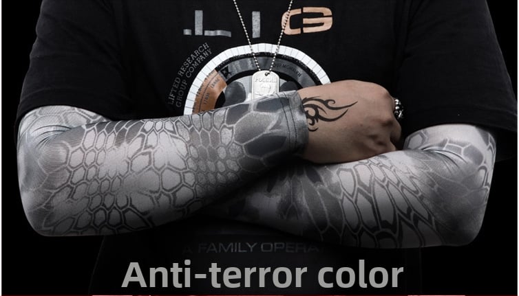 Chief Outdoor Μανίκια Χεριών με Μοντέλο Python – UV Προστασία, Ύφασμα Ice Silk, Spandex/Lycra, Εκτύπωση Λογοτύπου, Παραμετροποίηση