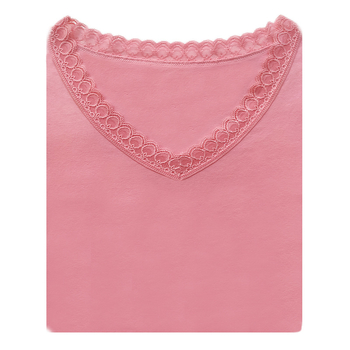 Set termic pentru femei: 95% bumbac combed, pulover cu decolteu în V și mâneci lungi, pantaloni, culoare uni