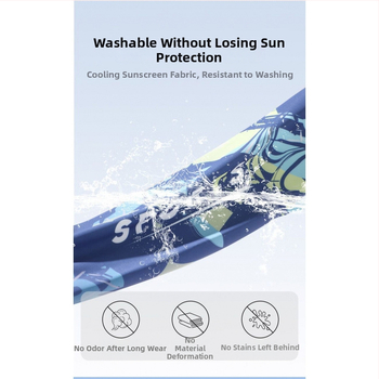 Rokas piedurknes ar Ice Silk vasaras saules aizsardzībai, UV aizsardzība, piemērotas zvejniecībai, riteņbraukšanai un braukšanai; poliesteris virs 96%