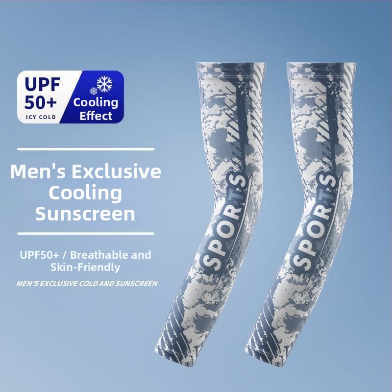 Rokas piedurknes ar Ice Silk vasaras saules aizsardzībai, UV aizsardzība, piemērotas zvejniecībai, riteņbraukšanai un braukšanai; poliesteris virs 96%