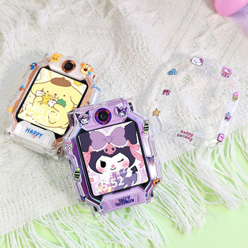 Karikatūrinio dizaino apsauginė dėžutė Little Genius laikrodžiui Z9/Z10 ir Z6Pro/Z7/Z8A – TPU medžiaga, su D2A/D3 lipduku