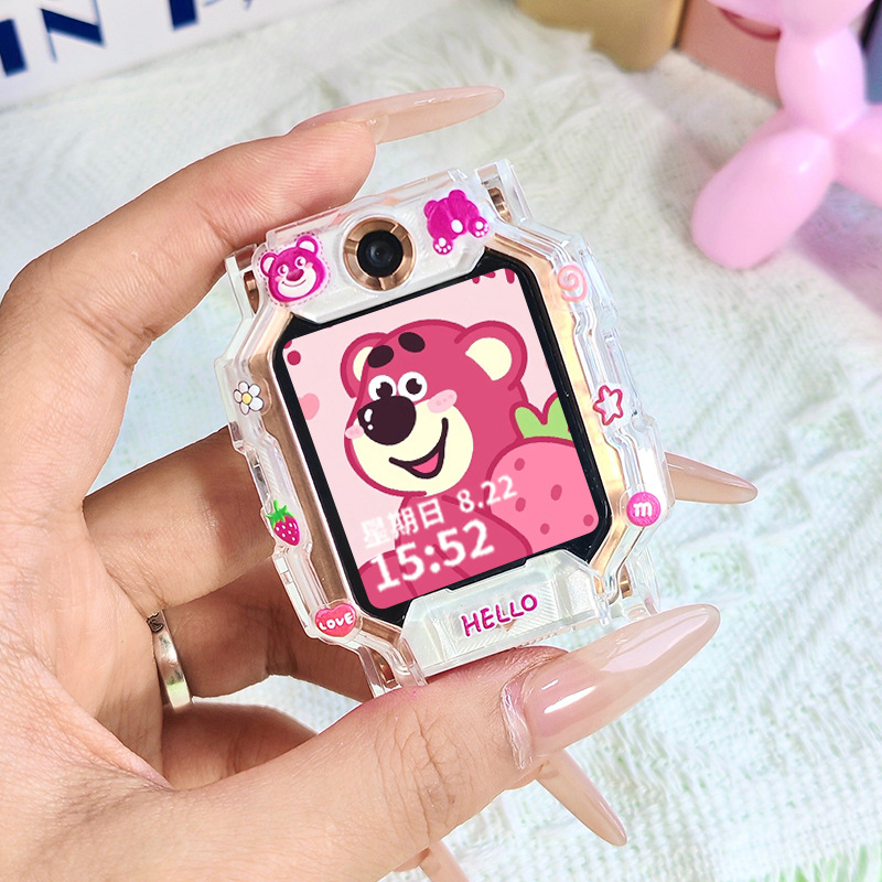 Karikatūrinio dizaino apsauginė dėžutė Little Genius laikrodžiui Z9/Z10 ir Z6Pro/Z7/Z8A – TPU medžiaga, su D2A/D3 lipduku