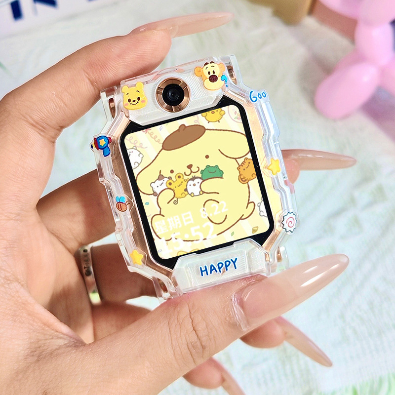 Karikatūrinio dizaino apsauginė dėžutė Little Genius laikrodžiui Z9/Z10 ir Z6Pro/Z7/Z8A – TPU medžiaga, su D2A/D3 lipduku