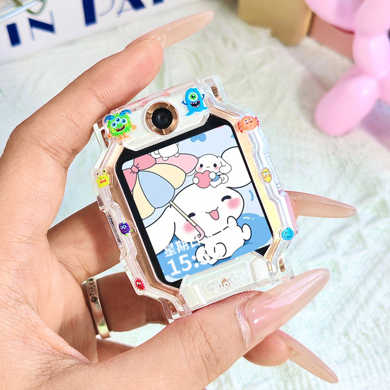 Karikatūrinio dizaino apsauginė dėžutė Little Genius laikrodžiui Z9/Z10 ir Z6Pro/Z7/Z8A – TPU medžiaga, su D2A/D3 lipduku