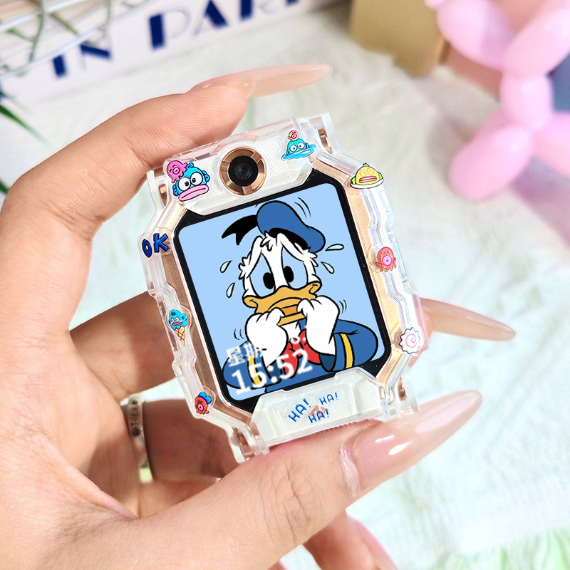 Karikatūrinio dizaino apsauginė dėžutė Little Genius laikrodžiui Z9/Z10 ir Z6Pro/Z7/Z8A – TPU medžiaga, su D2A/D3 lipduku