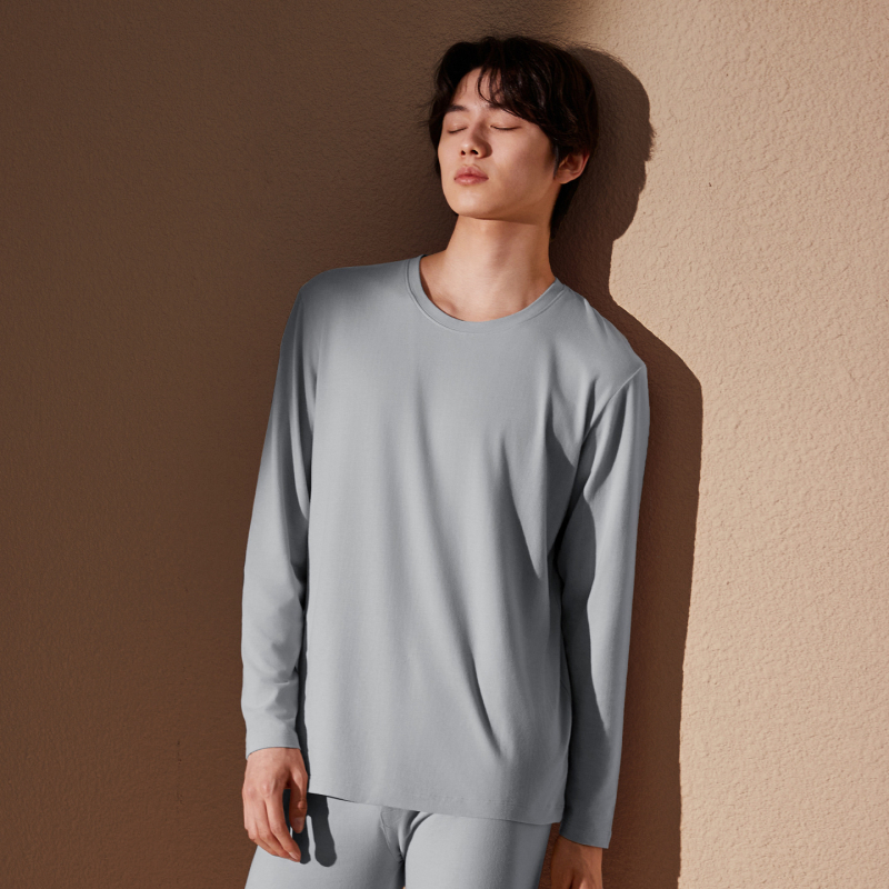 Modalni set baznog sloja | kožu-prijazan gornji i donji dio, okrugli vrat, dugi rukavi, jednoslojni, 181–200 g/m2, unisex