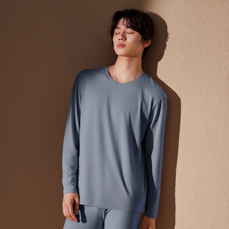 Modalni set baznog sloja | kožu-prijazan gornji i donji dio, okrugli vrat, dugi rukavi, jednoslojni, 181–200 g/m2, unisex