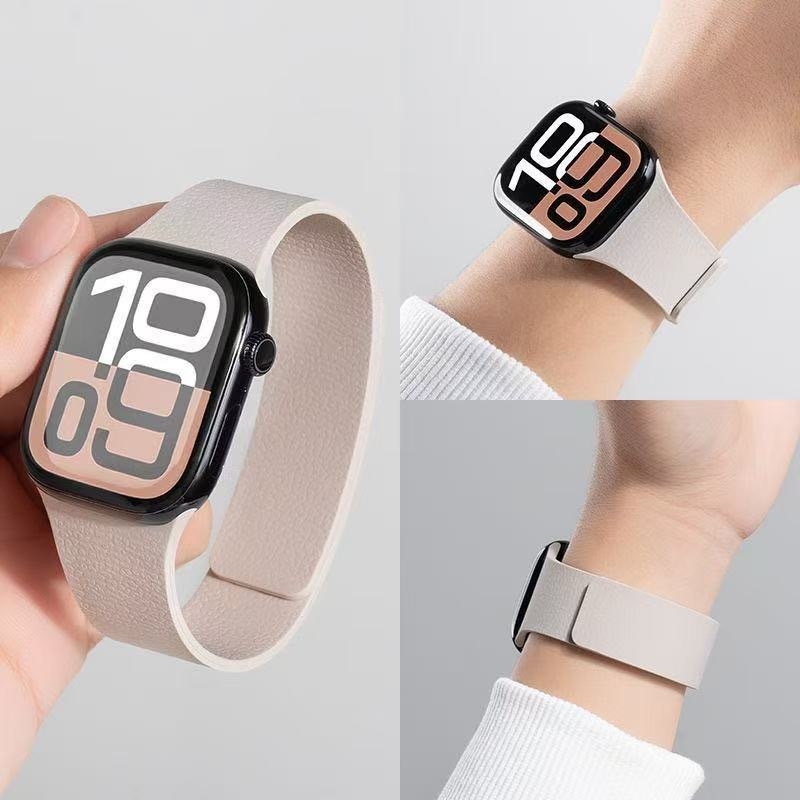 YLZ silikon narukvica za Apple Watch, magnetska kopča, sportski stil, kompatibilno s Apple i Huawei