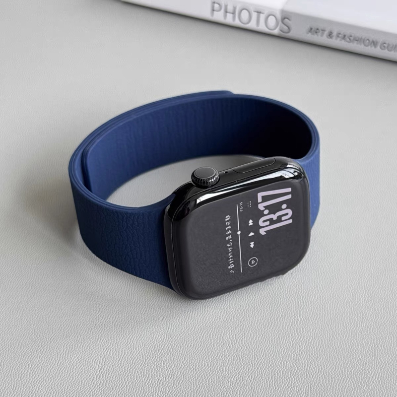 YLZ silikon narukvica za Apple Watch, magnetska kopča, sportski stil, kompatibilno s Apple i Huawei