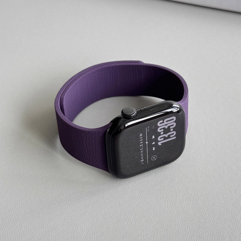 YLZ silikon narukvica za Apple Watch, magnetska kopča, sportski stil, kompatibilno s Apple i Huawei