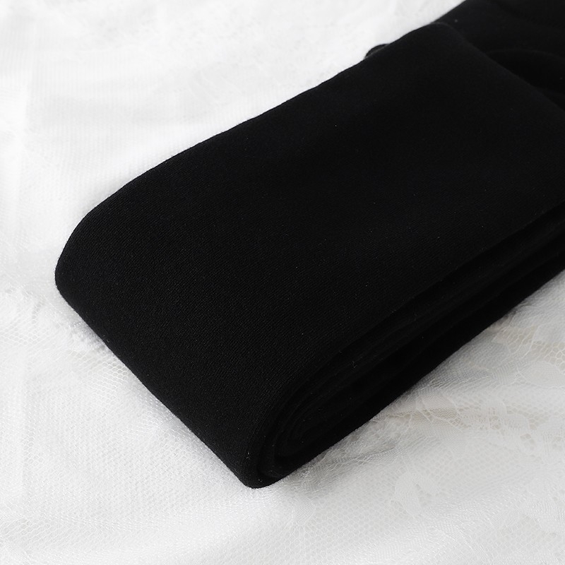 Dres panty cu căptușeală fleece, talie înaltă, ridicare a feselor, 70–80% bumbac, grosime 600 g