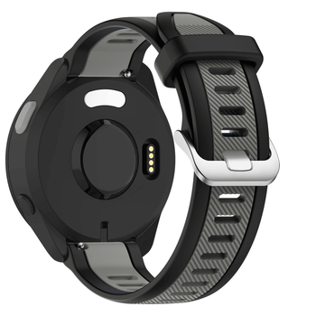 Garmin Forerunner165 Silikonska traka – Dvobojna tekstura, Sportski stil, Kopča, Težina 20 g