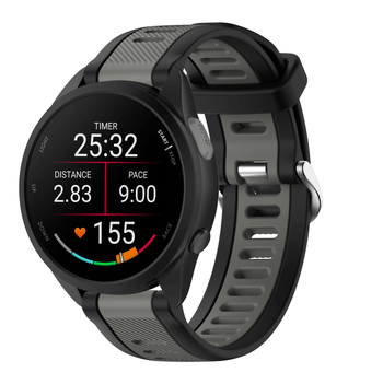 Garmin Forerunner165 Silikonska traka – Dvobojna tekstura, Sportski stil, Kopča, Težina 20 g