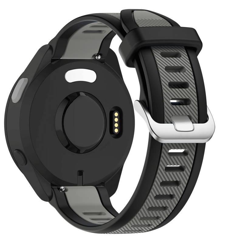 Garmin Forerunner165 Silikonska traka – Dvobojna tekstura, Sportski stil, Kopča, Težina 20 g