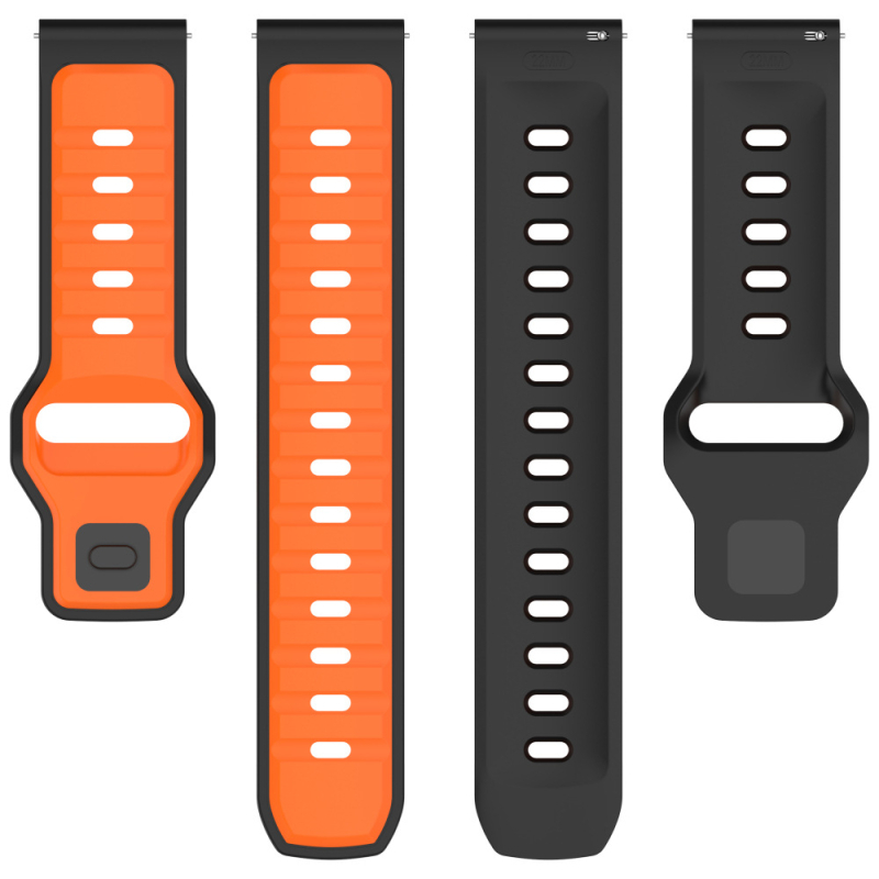 Λουράκι σιλικόνης για Garmin Forerunner 570/265/255/645 — κούμπωμα με κουμπί, βάρος 19 g, απλό στυλ