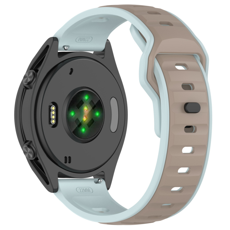 Λουράκι σιλικόνης για Garmin Forerunner 570/265/255/645 — κούμπωμα με κουμπί, βάρος 19 g, απλό στυλ