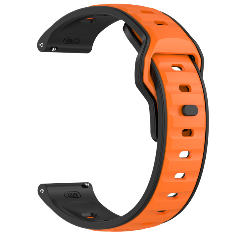 Λουράκι σιλικόνης για Garmin Forerunner 570/265/255/645 — κούμπωμα με κουμπί, βάρος 19 g, απλό στυλ