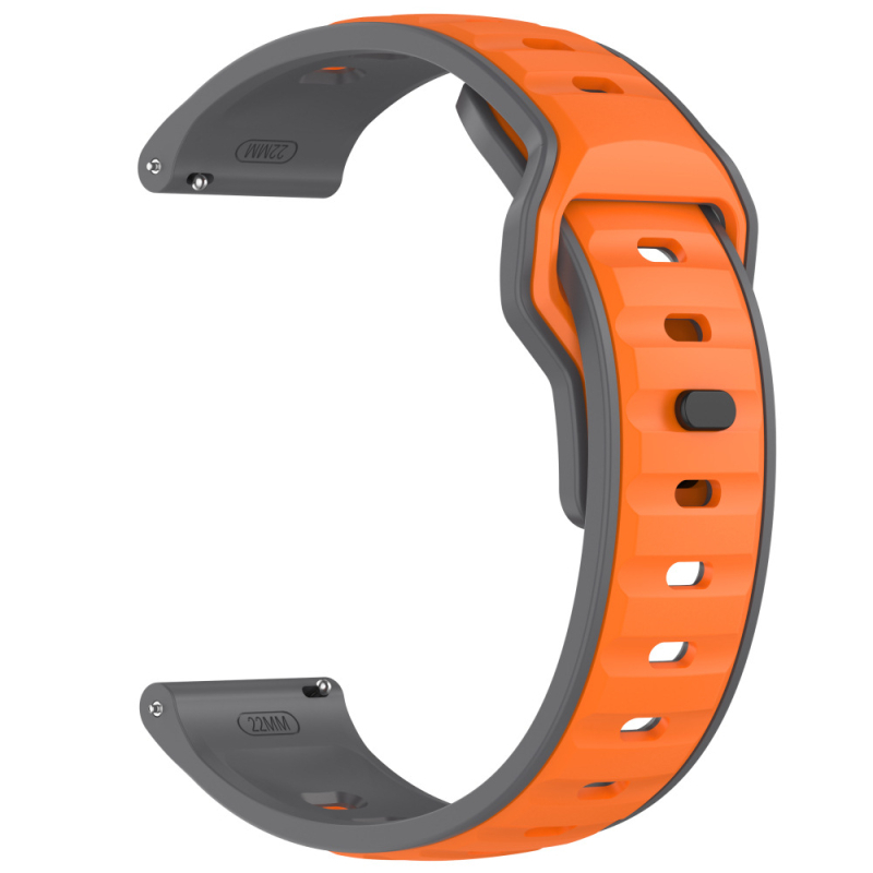 Λουράκι σιλικόνης για Garmin Forerunner 570/265/255/645 — κούμπωμα με κουμπί, βάρος 19 g, απλό στυλ