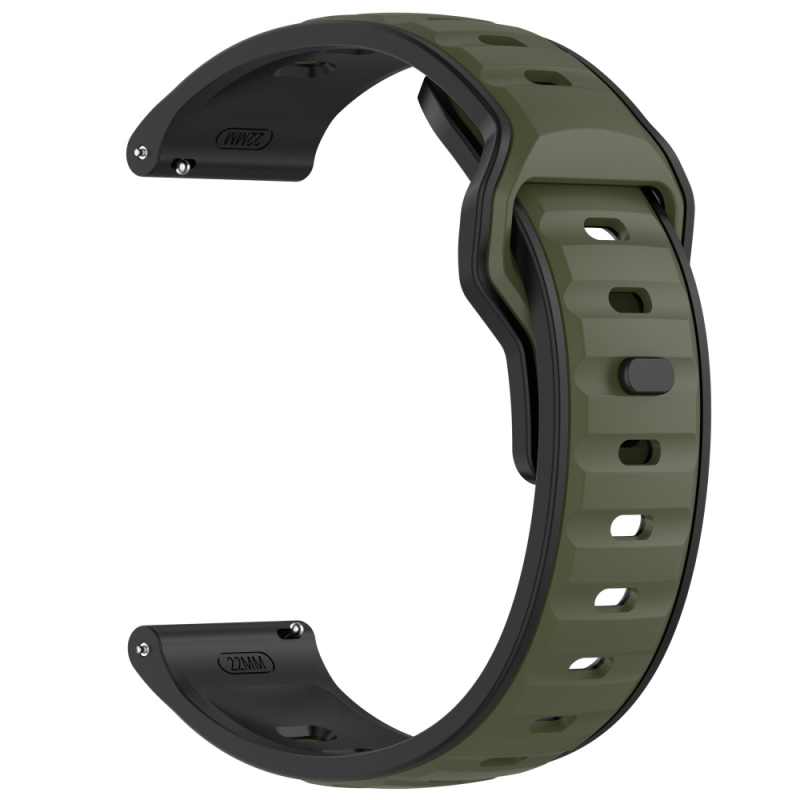 Λουράκι σιλικόνης για Garmin Forerunner 570/265/255/645 — κούμπωμα με κουμπί, βάρος 19 g, απλό στυλ