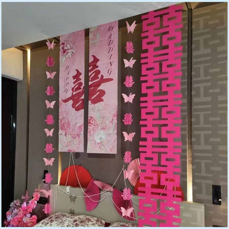 Lila esküvői függő vászontábla a nász helyének dekorációjához; készlet az eljegyzéshez és az új otthonhoz; Anyag: nem szőtt textil; Márka: Egyéb; Kategória: Boldog szó; Import: Nem