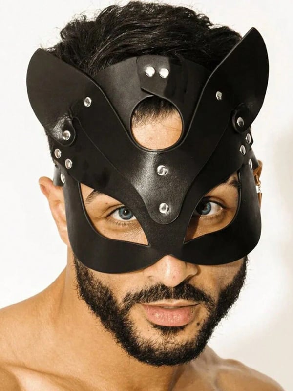 Unisex pank stiliaus kaklo papuošalas su kulkos pakabuku (sąlyginis lydinys), dirbtinė oda, peilio grandinė, daugiasluoksniai geometriniai raštai, cosplay aksesuaras