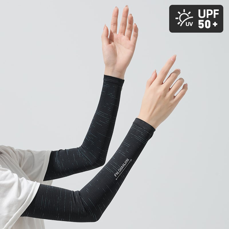 Ledus zīda saules aizsardzības piedurknes — Nīlon, saturs 81–95%, Oriģinālais dizains, Pavasaris 2023