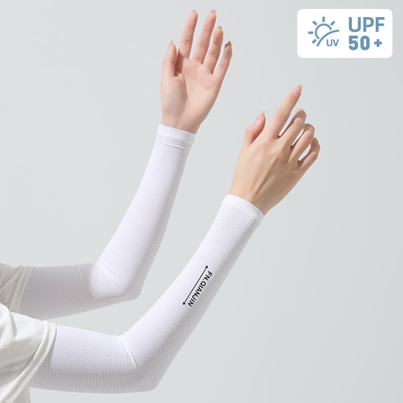 Ledus zīda saules aizsardzības piedurknes — Nīlon, saturs 81–95%, Oriģinālais dizains, Pavasaris 2023