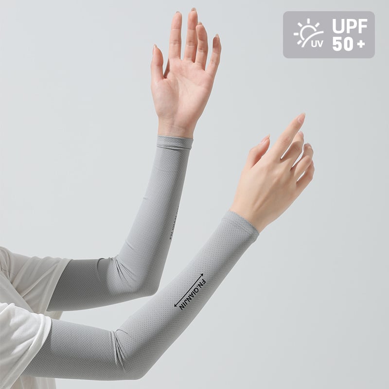 Ledus zīda saules aizsardzības piedurknes — Nīlon, saturs 81–95%, Oriģinālais dizains, Pavasaris 2023