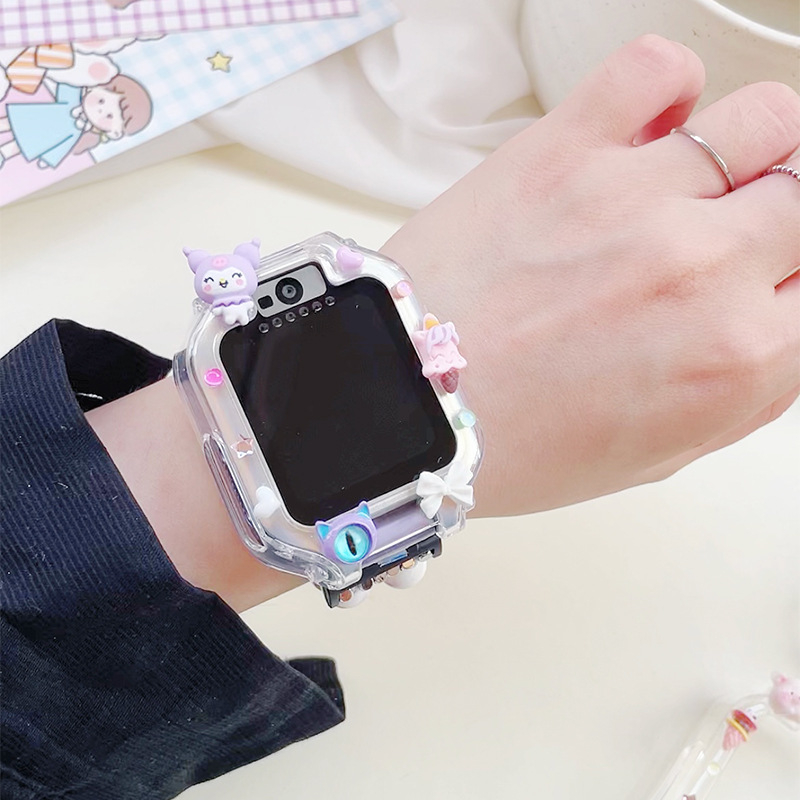 3D figūrinė apsauginė dėžutė Huawei vaikų laikrodžiui – TPU, suderinama su 5 Pro, 5 Vigor, 4X, 4 Pro, 3 Pro, 3S, 5X