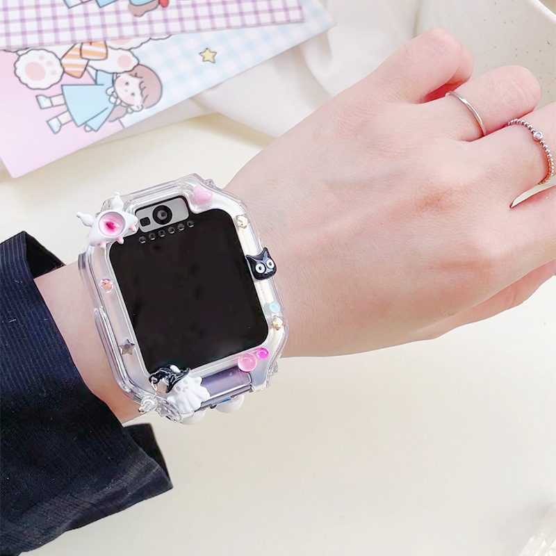 3D figūrinė apsauginė dėžutė Huawei vaikų laikrodžiui – TPU, suderinama su 5 Pro, 5 Vigor, 4X, 4 Pro, 3 Pro, 3S, 5X