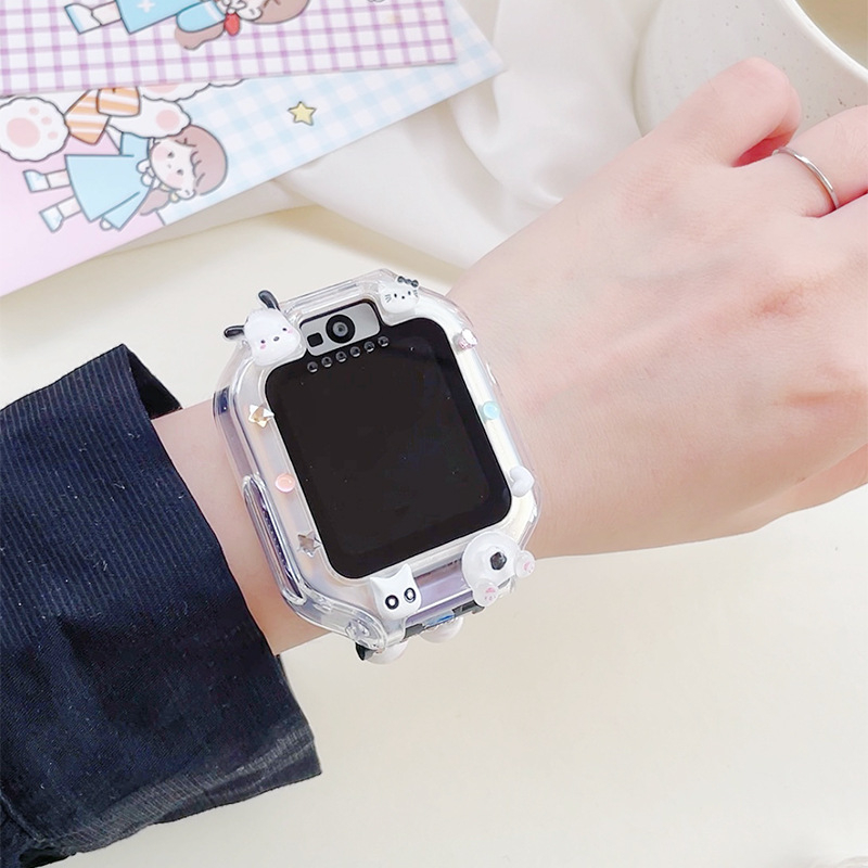 3D figūrinė apsauginė dėžutė Huawei vaikų laikrodžiui – TPU, suderinama su 5 Pro, 5 Vigor, 4X, 4 Pro, 3 Pro, 3S, 5X