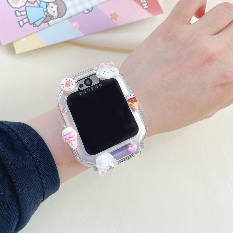 3D figūrinė apsauginė dėžutė Huawei vaikų laikrodžiui – TPU, suderinama su 5 Pro, 5 Vigor, 4X, 4 Pro, 3 Pro, 3S, 5X