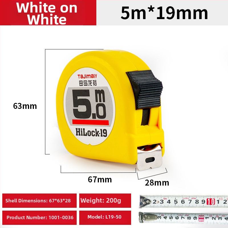 Tajima Ryu kétoldalas acél mérőszalag, vastított, kopásálló, mérőeszköz típus: szalag