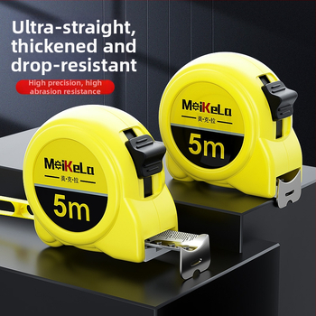 Mekla rozsdamentes acél mérőszalag, kopásálló és ütésálló