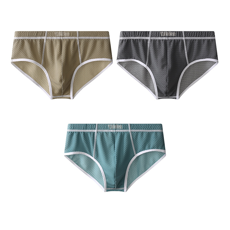 Ice Silk dišne muške gaćice, pletene, srednji pojas, najlon, Artilleryman