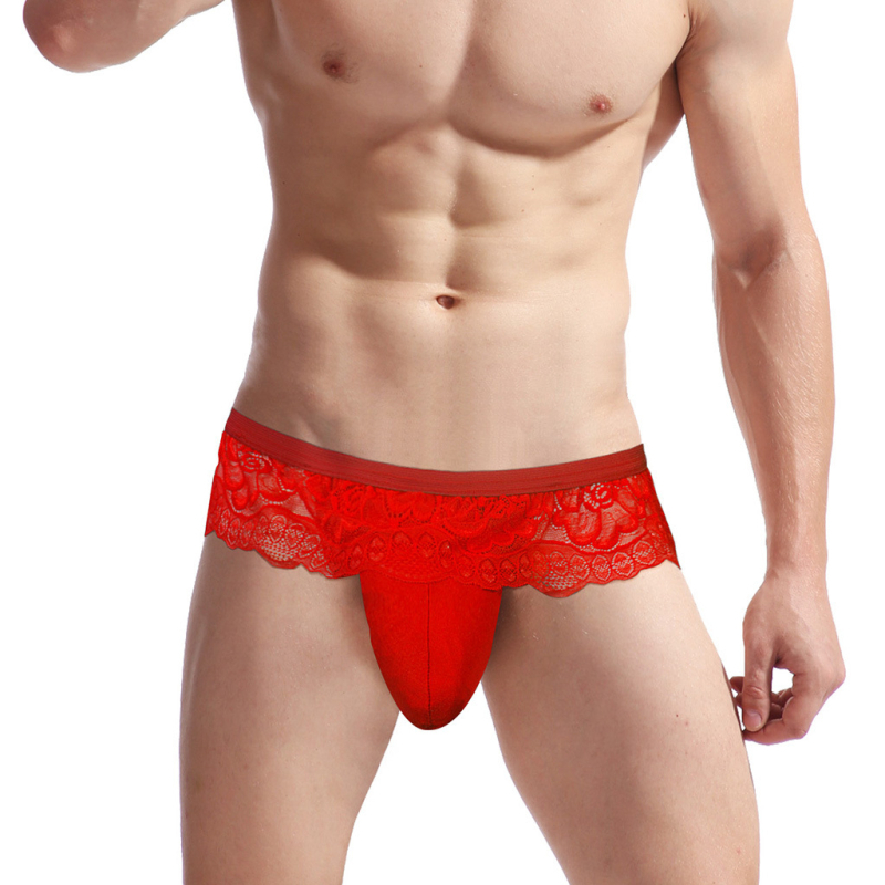 Ανδρικά στρινγκ δαντέλας από νάιλον, σε σακούλα συσκευασία, μάρκα Latin spark, περιεκτικότητα κύριου υφάσματος 95-100%