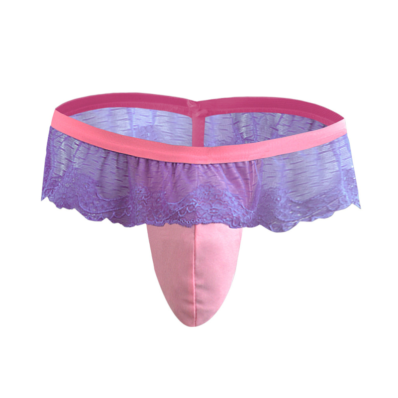 Ανδρικά στρινγκ δαντέλας από νάιλον, σε σακούλα συσκευασία, μάρκα Latin spark, περιεκτικότητα κύριου υφάσματος 95-100%