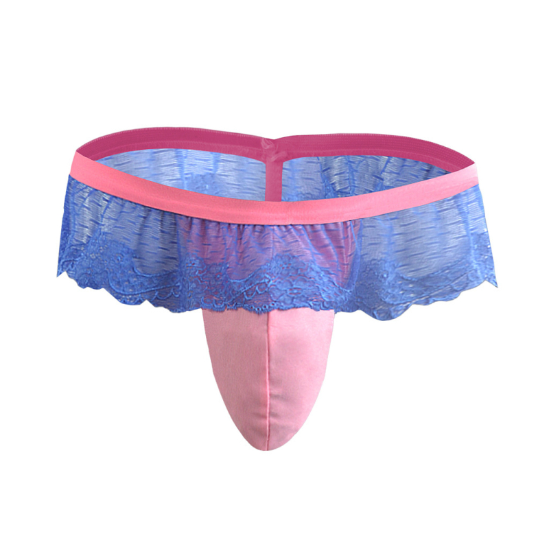 Ανδρικά στρινγκ δαντέλας από νάιλον, σε σακούλα συσκευασία, μάρκα Latin spark, περιεκτικότητα κύριου υφάσματος 95-100%