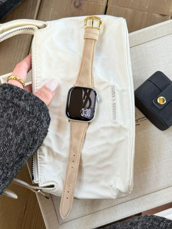 Tanki kožni remen za Apple Watch