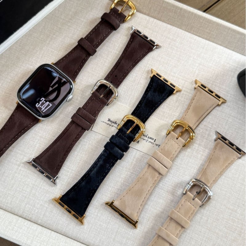 Tanki kožni remen za Apple Watch